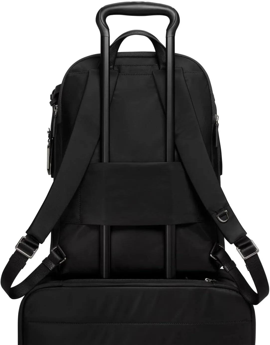 TUMI - Voyageur Montana Backpack - Stylish Travel Backpack for Women - For Business, Work - Fits up to 16" Laptops - Black/Gunmetal
