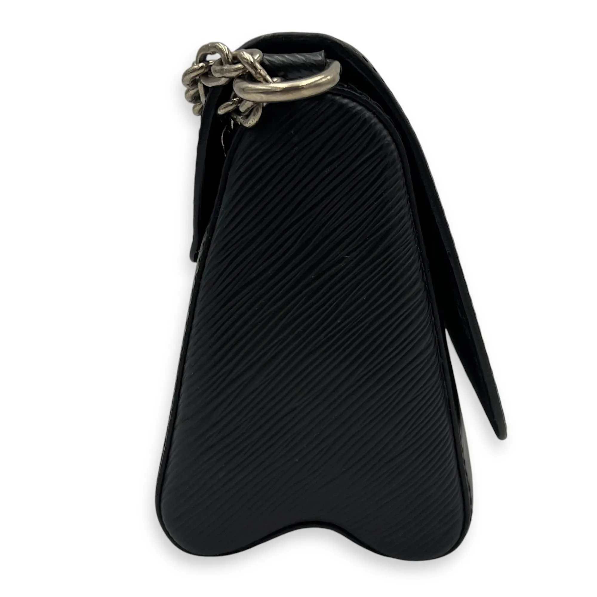 Twist PM Crossbody bag in Epi leather, Silver Hardware