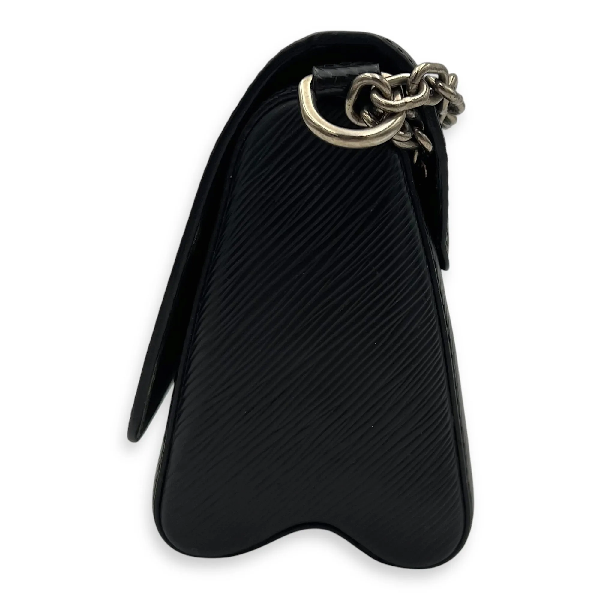 Twist PM Crossbody bag in Epi leather, Silver Hardware