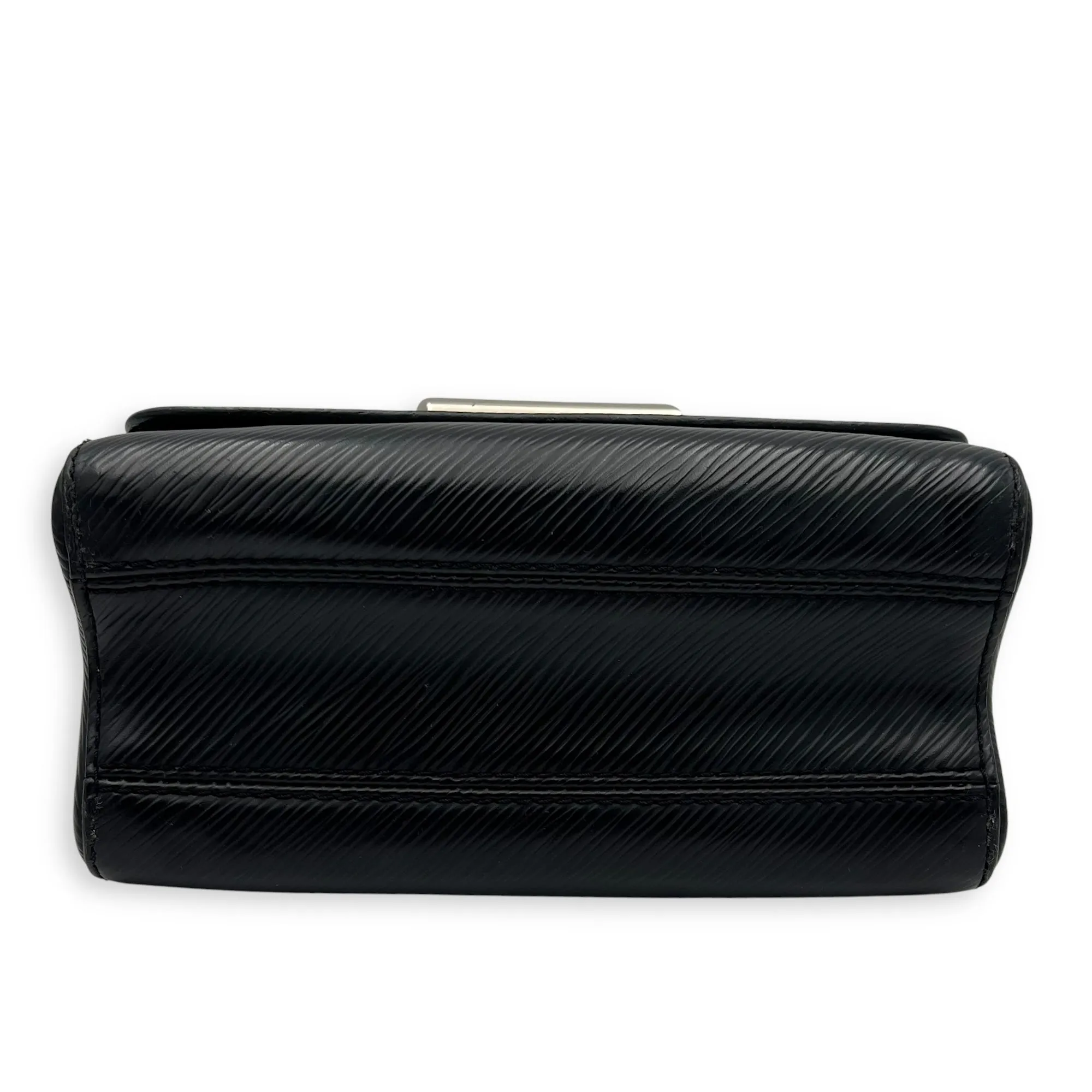 Twist PM Crossbody bag in Epi leather, Silver Hardware