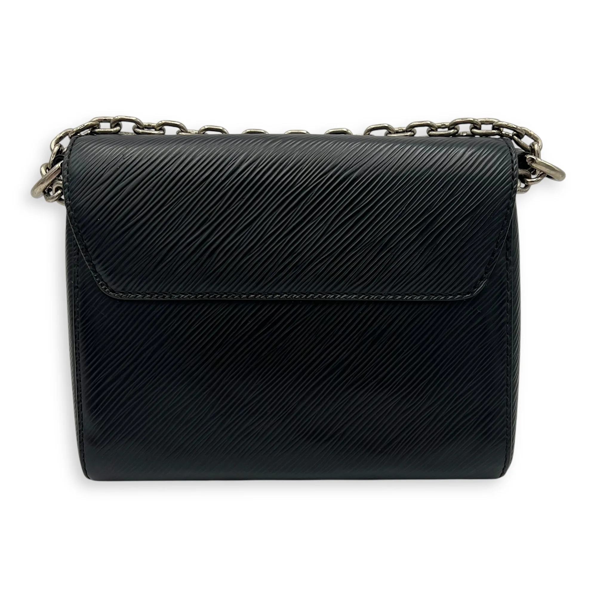 Twist PM Crossbody bag in Epi leather, Silver Hardware
