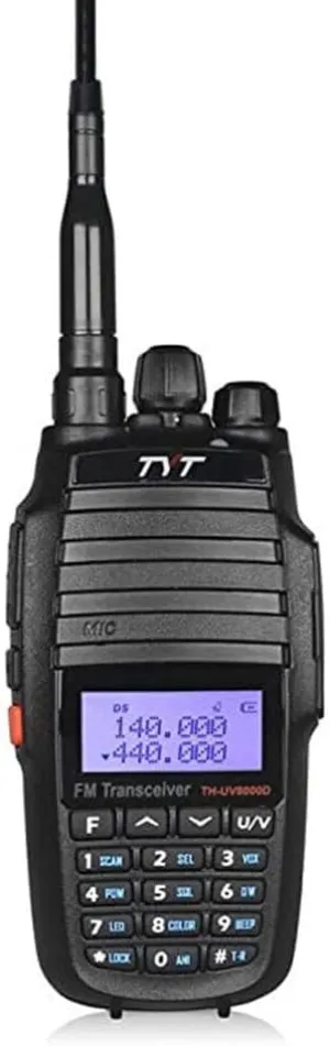 TYT TH-UV8000D 10W Walkie Talkies Cross-Band Repeater Dual Band VHF UHF Potable Two Way Radio