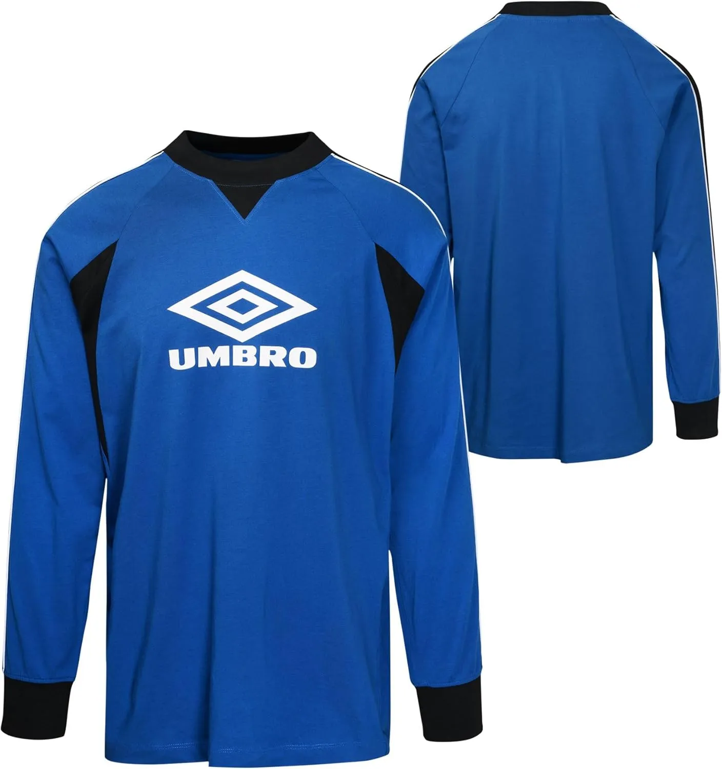 Umbro Men's Panelled Long Sleeve T-Shirt