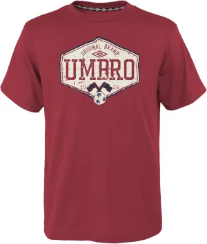 Umbro Men's Shield Short Sleeve Sport T-Shirt