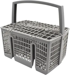 Universal Dishwasher Silverware Cutlery Basket, Dishwasher Utensil Basket for utensils Compatible with most brands- Bosch, Siemens, Gaggenau, Neff