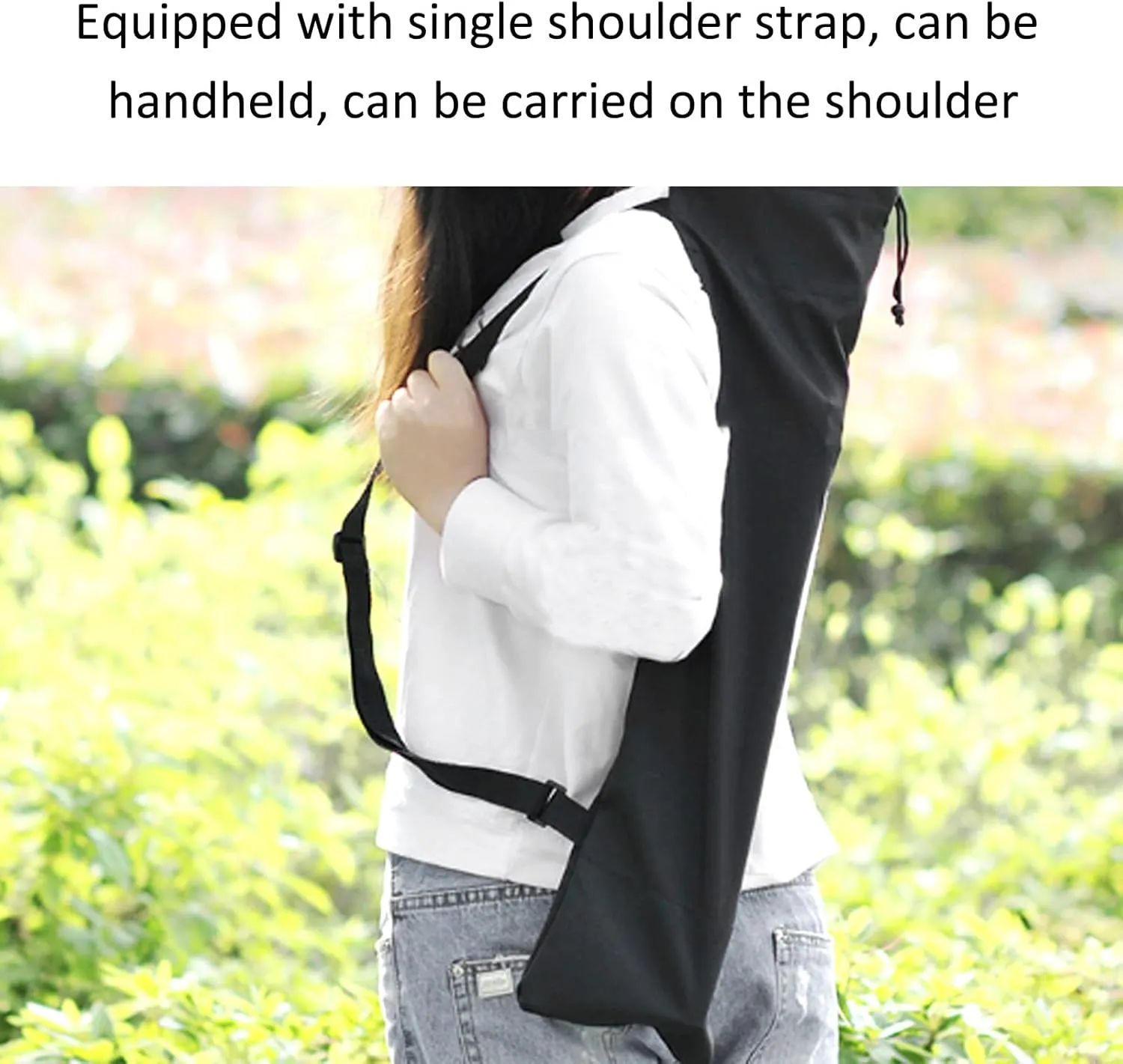 Universal Studio Light Stand Tripod Monopod Camera Case Carrying Bag with Shoulder Strap (S)