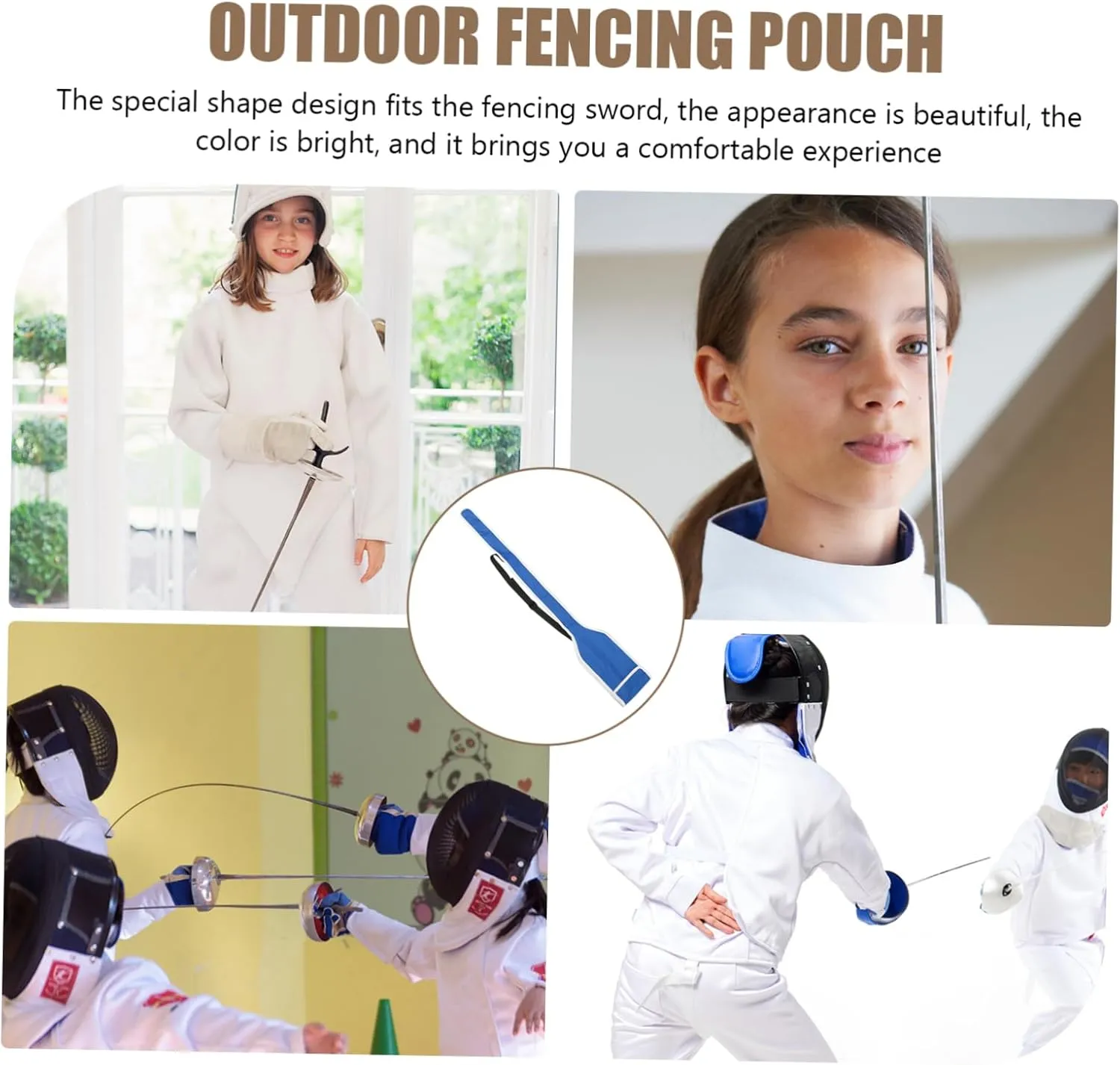UPKOCH Fencing Storage Bag Protector Pouch Sword Practice Fencing Bag Training Fencing Equipment Storage