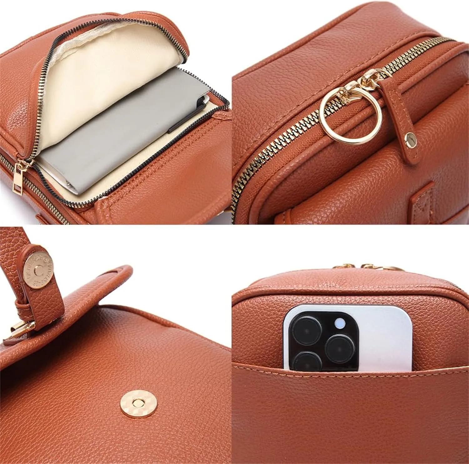 Urvashi Crossbody Leather Bag, Tojoyride Crossbody Leather Bag, Female Messenger Bag