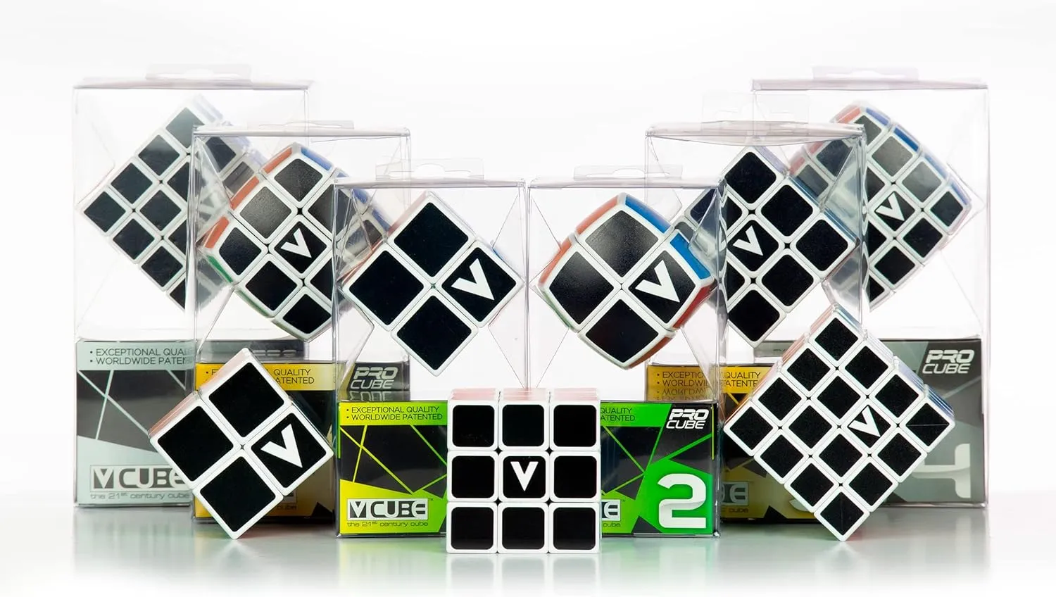 V-Cube 3b White Pillowed Classic Speedcube