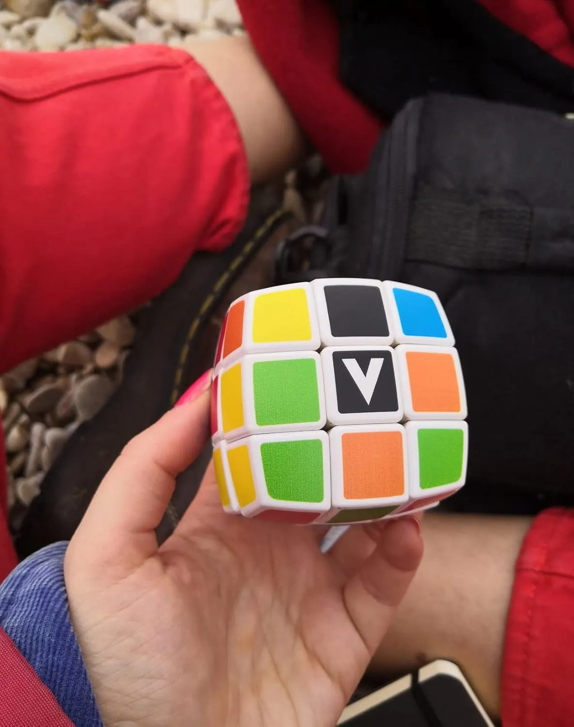 V-Cube 3b White Pillowed Classic Speedcube