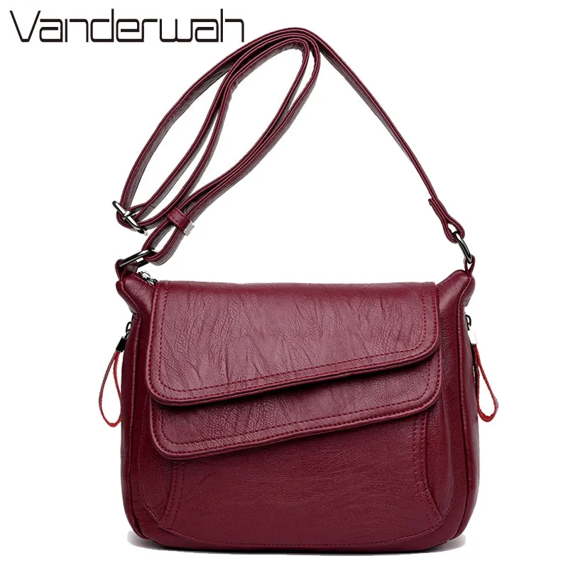 VANDERWAH Luxury Handbags Women Bags Designer high quility Leather Women Handbag Summer Style Women Bag sac Small Handbag 2017