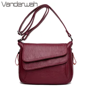VANDERWAH Luxury Handbags Women Bags Designer high quility Leather Women Handbag Summer Style Women Bag sac Small Handbag 2017