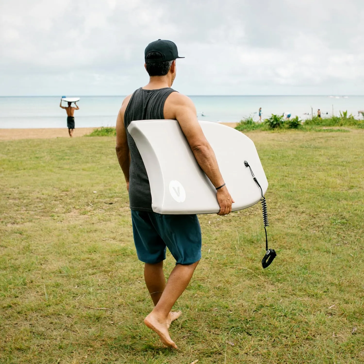 Veer Body Board - High Performance Adult or Child Sized Boogie Board - Bodyboard for Adults, Kids, Boys and Girls - Includes Premium Neoprene Tether with Two-Way Rotation