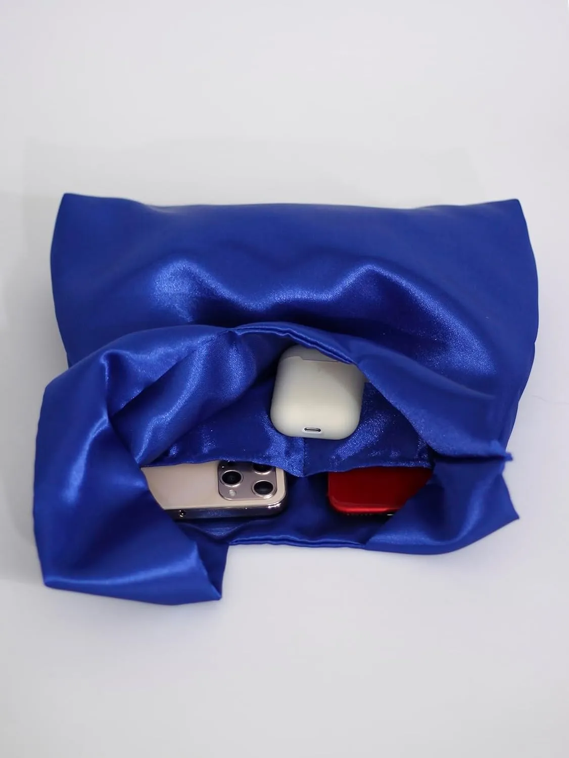 Verdusa Women's Satin Evening Bag Clutch Handbag Mini Purse Small Tote