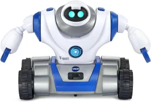VTech 5-in-1 Make-a-Bot Transformable Robot Toy with Sound Sensor and Obstacle Detector