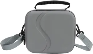 Waterproof Portable Storage Shoulder Bag Travel Case for Osmo Mobile SE, Large Capacity PU Hard Shell with Anti Slip Silicone Handle, for Osmo Mobile 4