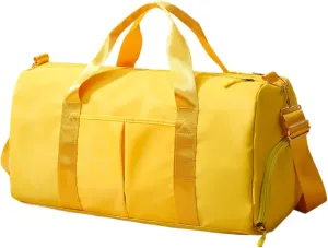 Waterproof Sports Bag - Oxford Cloth Gym Bags with Large Capacity - Multifunctional Fitness Bags, Wear-Resistant Shoulder Bag for Wet and Dry Use