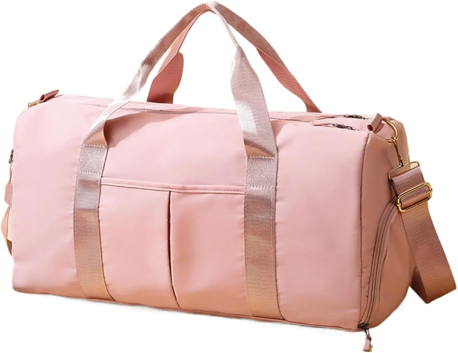 Waterproof Sports Bag - Oxford Cloth Large Capacity Gym Bags - Multifunctional Fitness Bags, Wear-Resistant Shoulder Bag for Wet and Dry Use