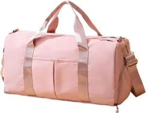 Waterproof Sports Bag - Oxford Cloth Large Capacity Gym Bags - Multifunctional Fitness Bags, Wear-Resistant Shoulder Bag for Wet and Dry Use