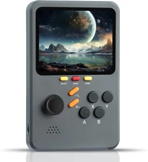 WeLohas Q2 Handheld Games Device,Electronic 3D Video Game System,10000  Fun Retro Games Preloaded,64GB TF Card,3.0" HD Screen,Pocket Gamer Gifts for Teen Adult