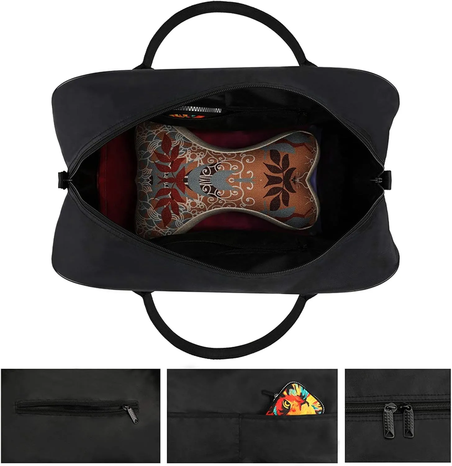 Western Sausage Dog Wiener Pet Dog Travel Handbag with A Large Capacity Design That Can Be Reused