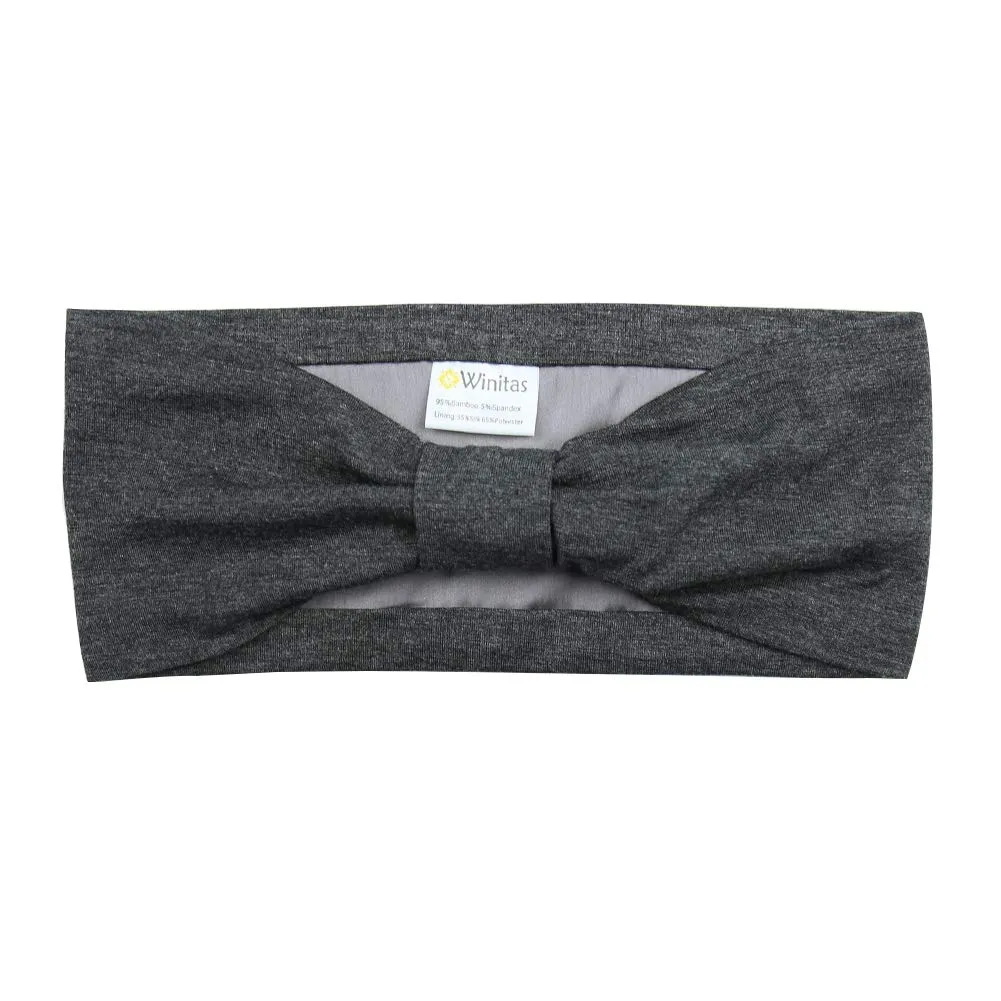 Winitas Satin Headbands for Running No Sweat Fashionable Accessory Washing Face