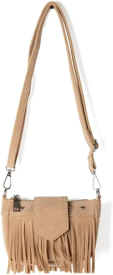 Women Bag Korean Styles Crossbody Bag Retro Shoulder Bag Shopping Bag Tassels Messenger Bag for Everyday