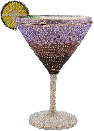Women Goblet Rhinestone Evening Bag Cocktail Cup Diamond Clutch Funny Crystal Prom Handbag Wedding Purse for Party
