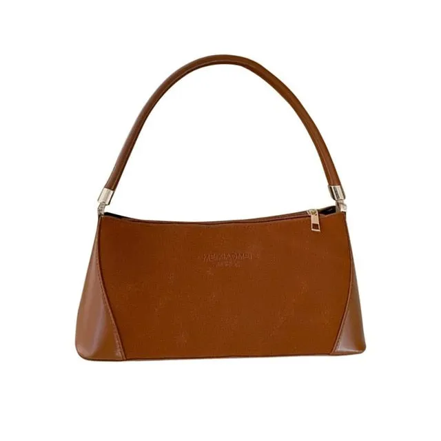 Women Shoulder Bag Pu Leather Solid Messenger Bag Ladies Casual Zipper Shoulder Bag Female Travel Handbag Sac Main Femme 2020