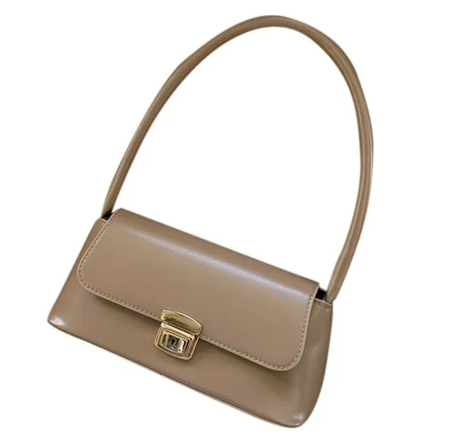 Women Shoulder Bag Pu Leather Solid Messenger Bag Ladies Casual Zipper Shoulder Bag Female Travel Handbag Sac Main Femme 2020