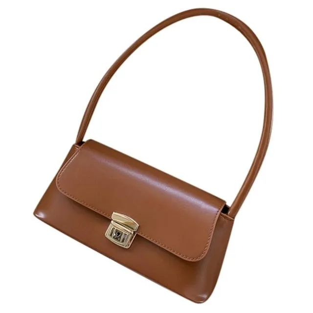 Women Shoulder Bag Pu Leather Solid Messenger Bag Ladies Casual Zipper Shoulder Bag Female Travel Handbag Sac Main Femme 2020