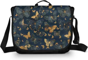 Women Vintage Flap Crossbody Bag Classic Large Messenger Bag Travel Shoulder Handbag Men Portable Laptop Satchel