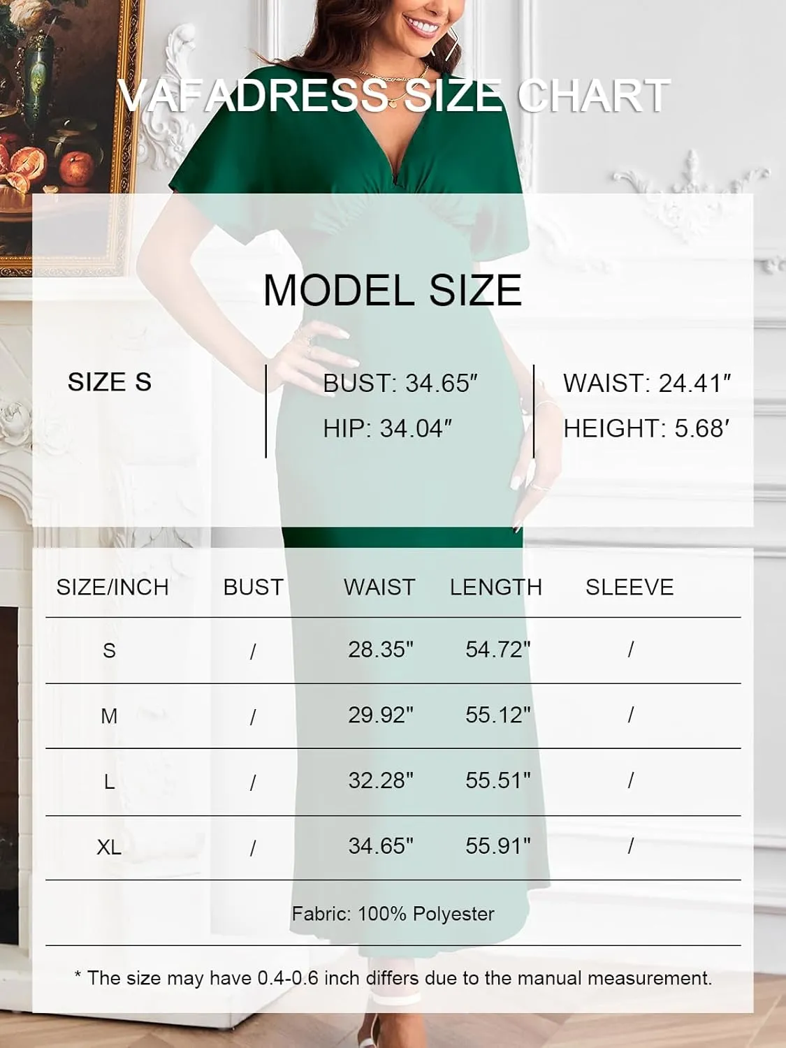Women's 2025 Satin Dress Elegant Deep V Neck Flutter Sleeve A-Line Gown Cocktail Party Maxi Dresses