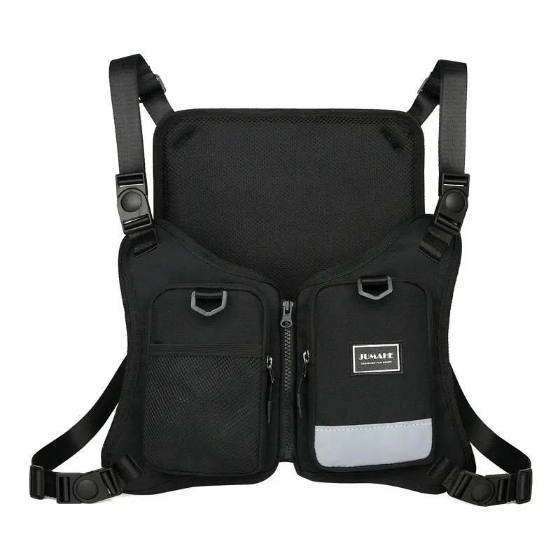 Women's & Men's Camouflage Night Running And Street Trendy Backpacks