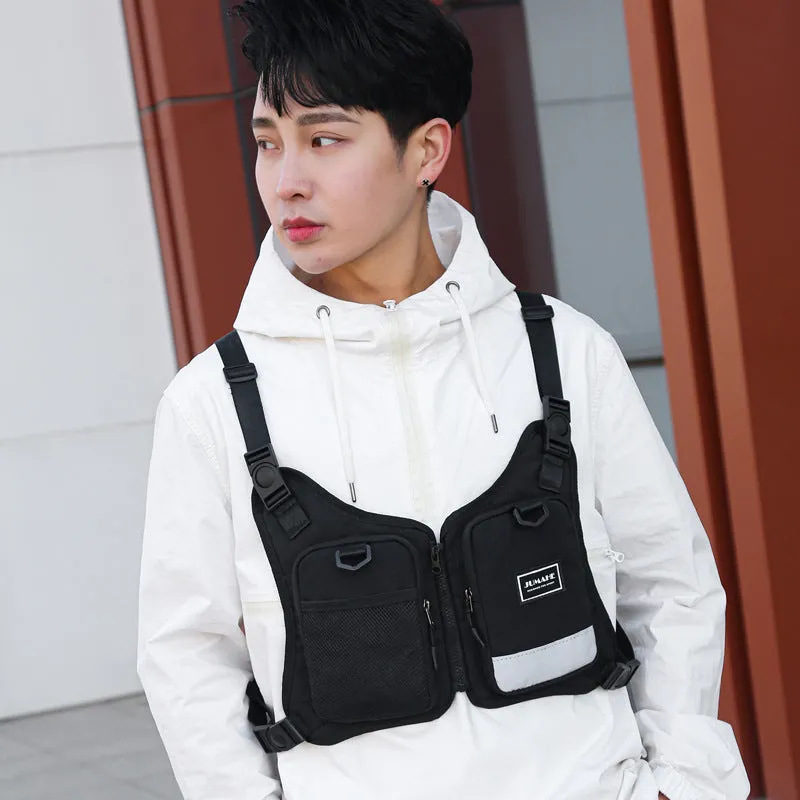 Women's & Men's Camouflage Night Running And Street Trendy Backpacks