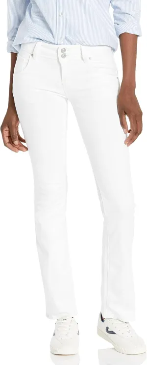 Women's Beth Mid Rise, Petite Baby Bootcut Jean with Back Flap Pockets