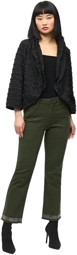 Women's Classic Straight - Leg Jean with Frayed Hem