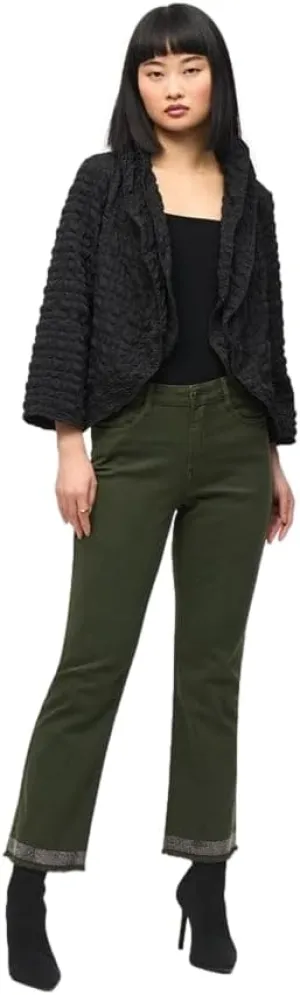 Women's Classic Straight - Leg Jean with Frayed Hem