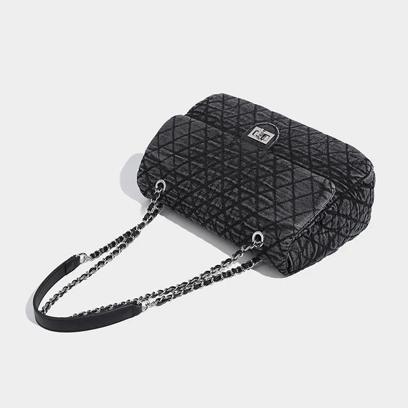 Women’s Commuter Bag - Large-Capacity Denim