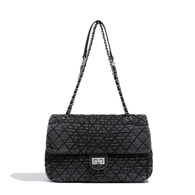 Women’s Commuter Bag - Large-Capacity Denim