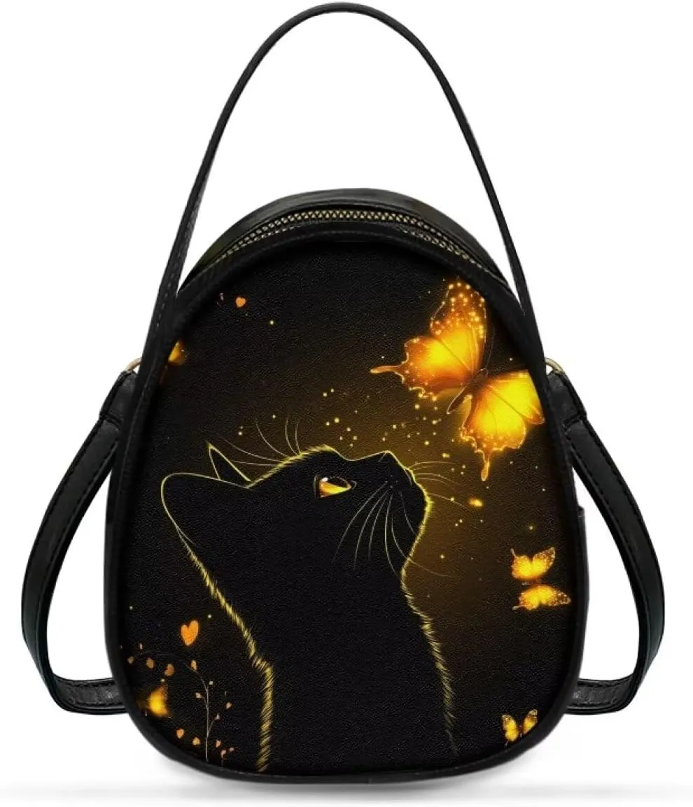 Womens Crossbody Bag Small Double Layer Purses for Women Shoulder Bag Trendy with Zipper Closure