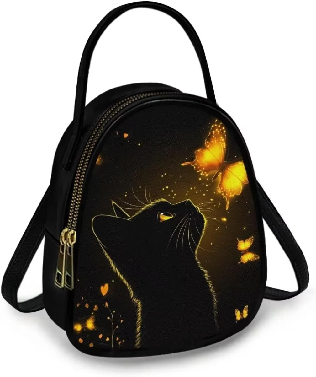 Womens Crossbody Bag Small Double Layer Purses for Women Shoulder Bag Trendy with Zipper Closure