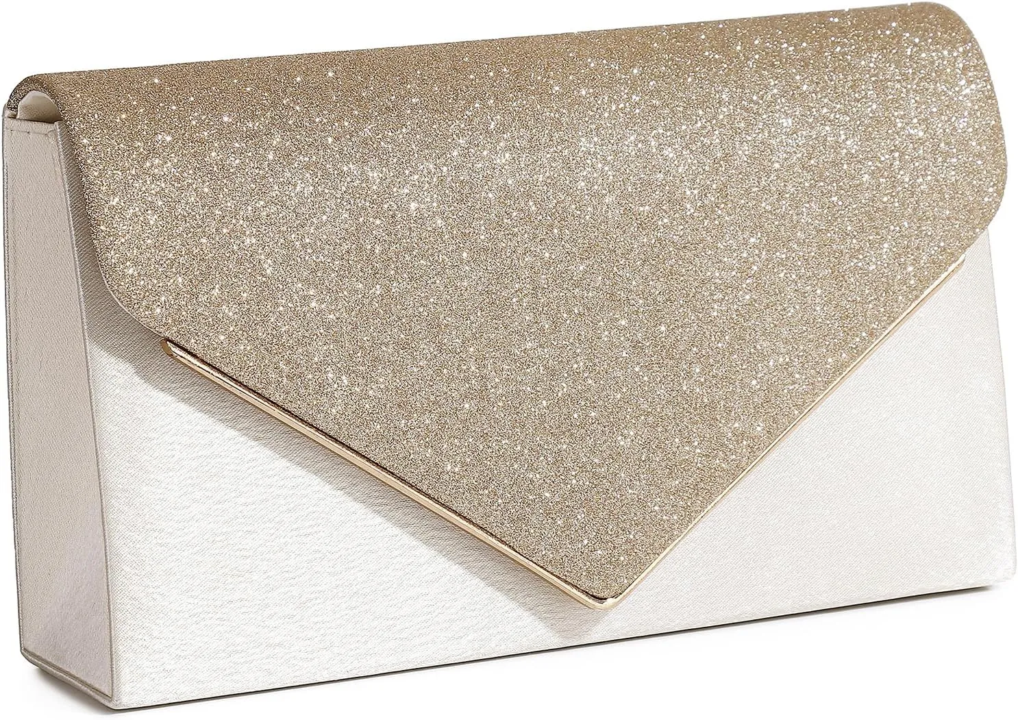 Women's Evening Bag Party Clutches Wedding Purses Cocktail Prom Handbags Satin and flash stitching Glittering