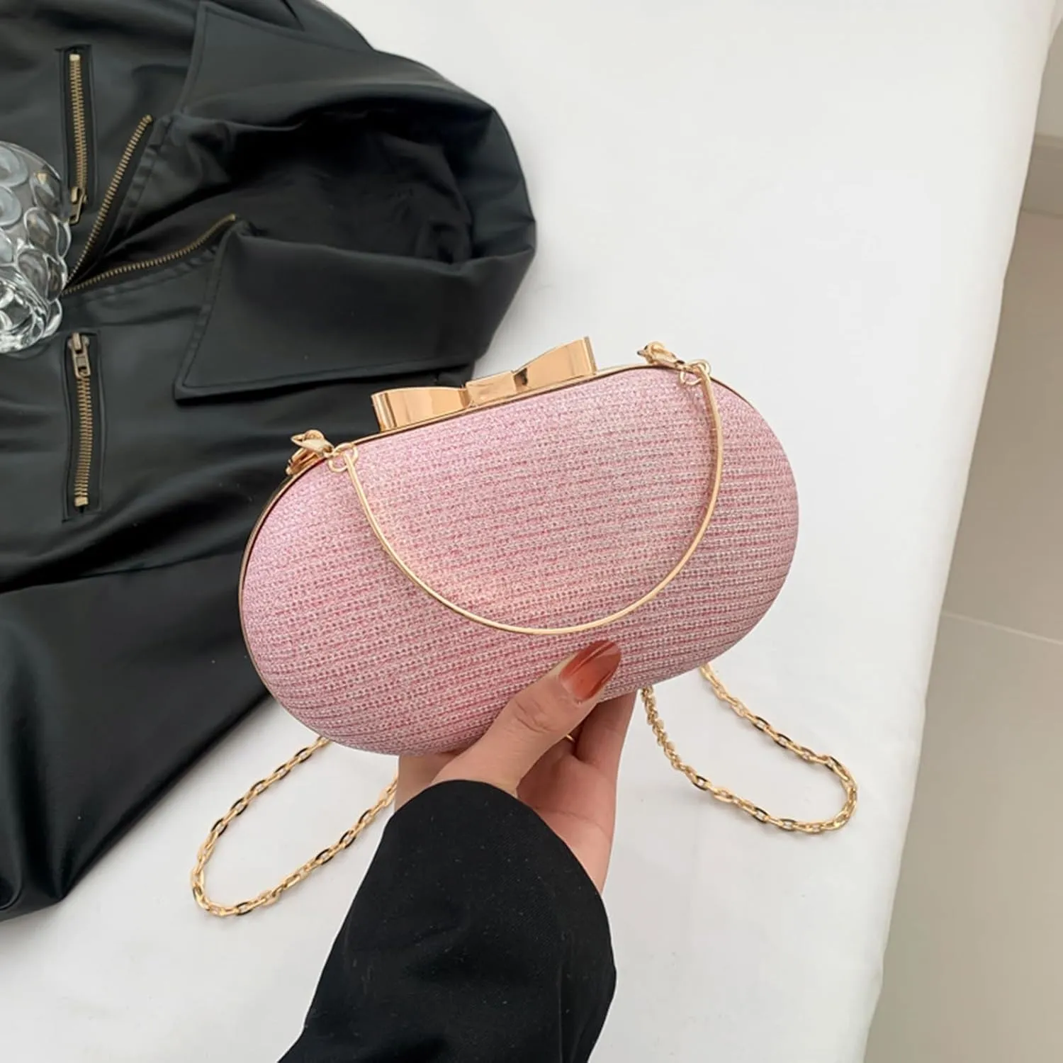 Women's Evening Handbag, Elegant Bling Crossbody Bag, Clutch Purses for Women Evening, Wedding, Prom, Cocktail Party