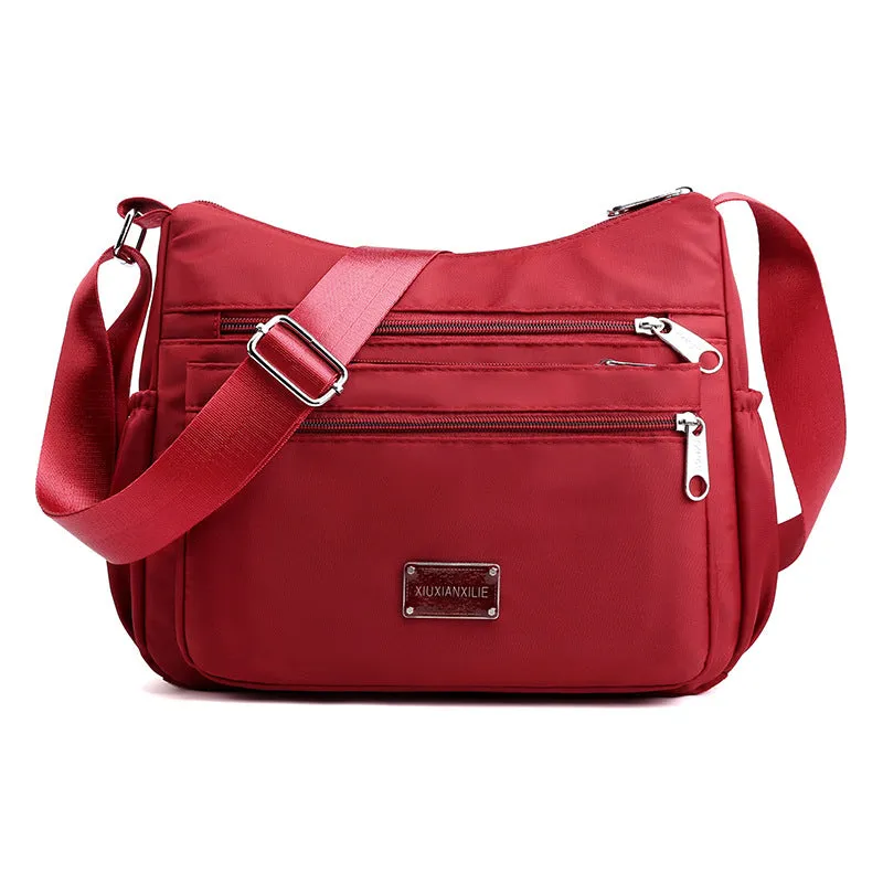 Women's Mother Oxford Cloth Canvas Large Capacity Crossbody Bags