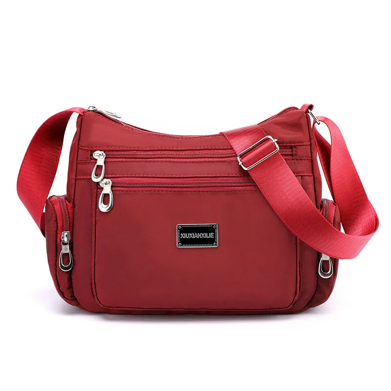 Women's Mother Oxford Cloth Canvas Large Capacity Crossbody Bags