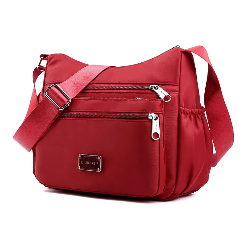 Women's Mother Oxford Cloth Canvas Large Capacity Crossbody Bags