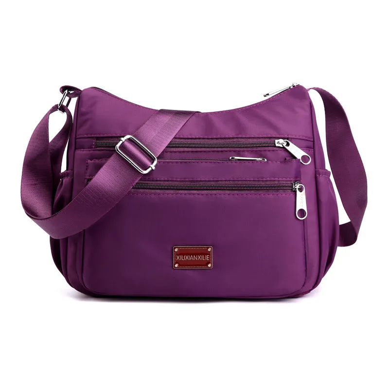 Women's Mother Oxford Cloth Canvas Large Capacity Crossbody Bags