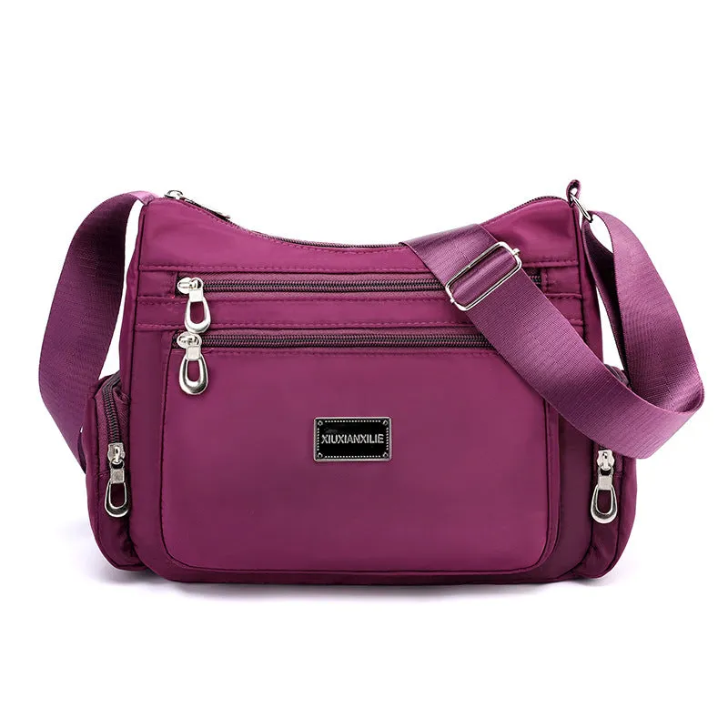 Women's Mother Oxford Cloth Canvas Large Capacity Crossbody Bags