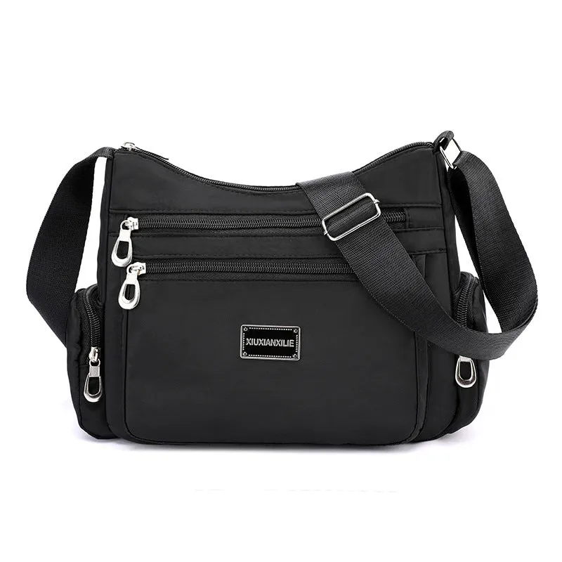 Women's Mother Oxford Cloth Canvas Large Capacity Crossbody Bags